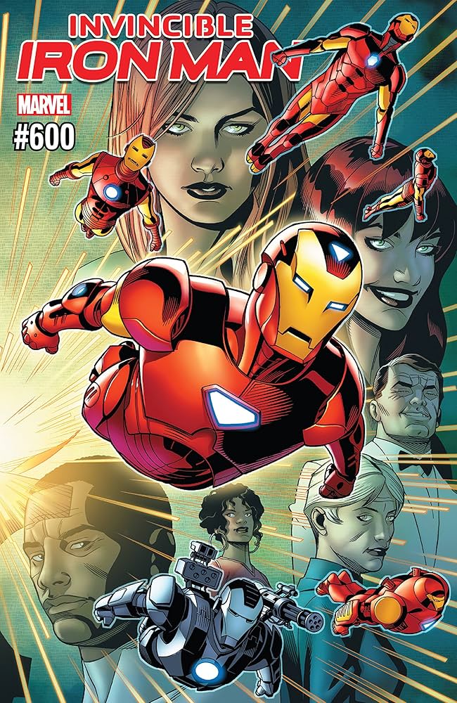 Amazon.com: Invincible Iron Man (2016-2018) #600 eBook : Bendis